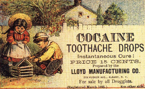 Not so long ago we were medically and very reliably informed that cocaine is great for treating toothache for our kids...